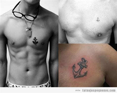 tatuajes en el pecho pequeos para hombres|Tatuajes pequeños en el pecho para hombre: 25。